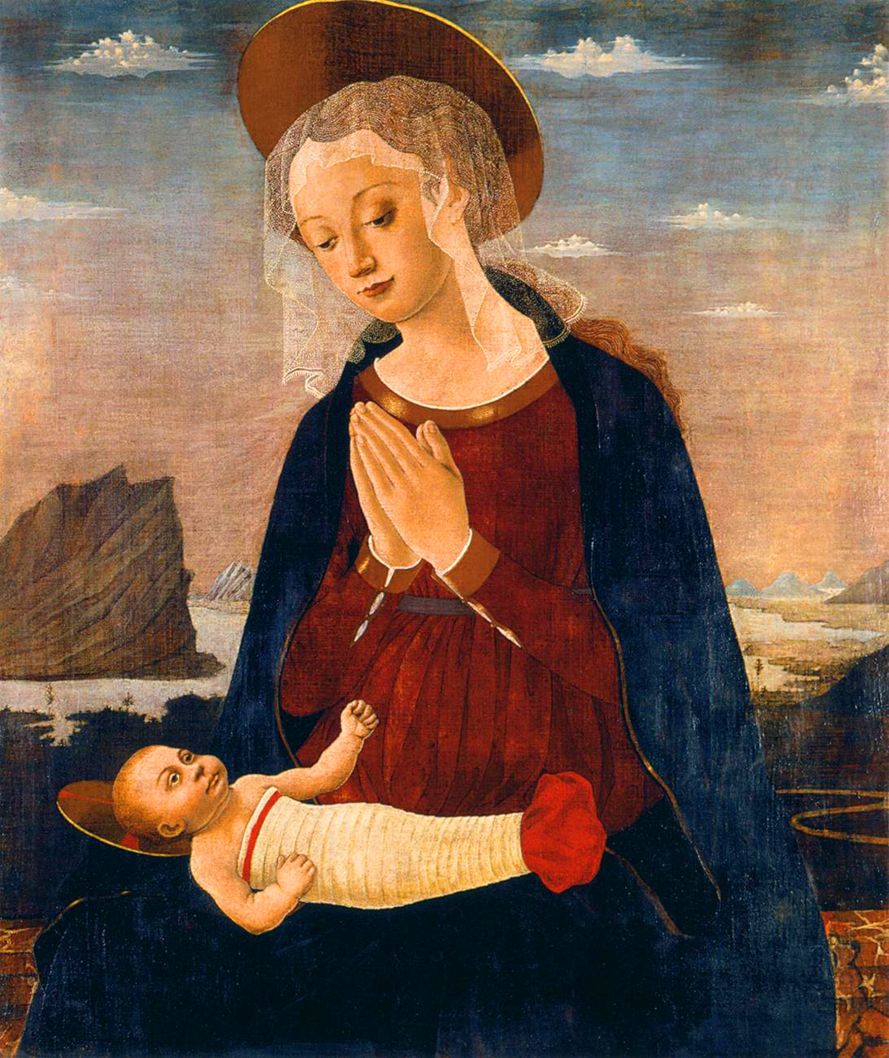 virgin and child
